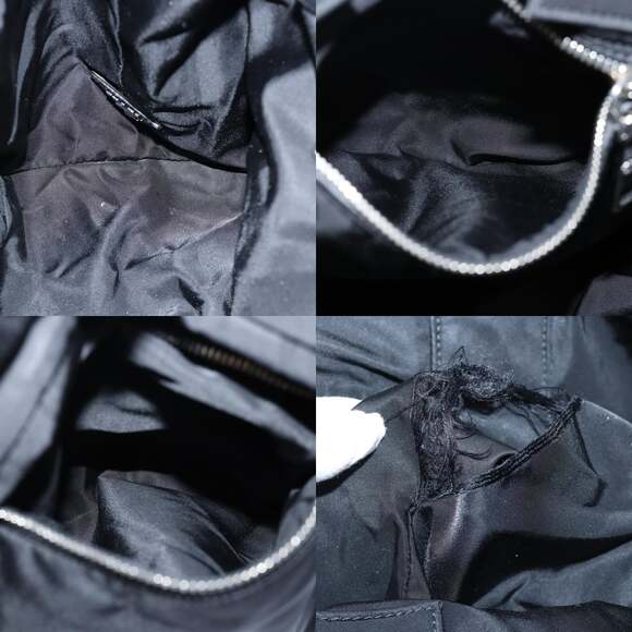 PRADA Hand Bag Nylon Black - Picture 12 of 13